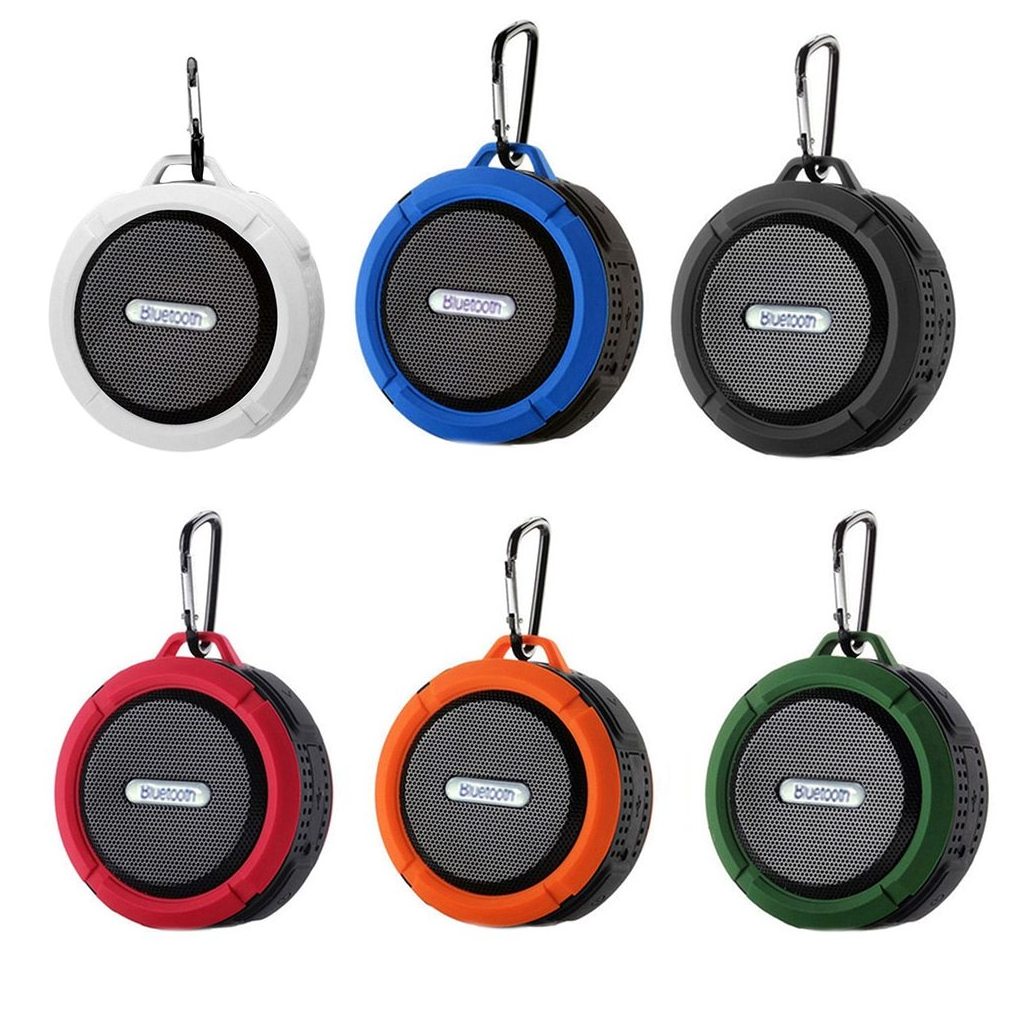 C6 Waterproof Bluetooth Portable Speaker Outdoor Sport Sound Box Mini Bluetooth Audio Mobile Phone Car Subwoofer Small Speakers