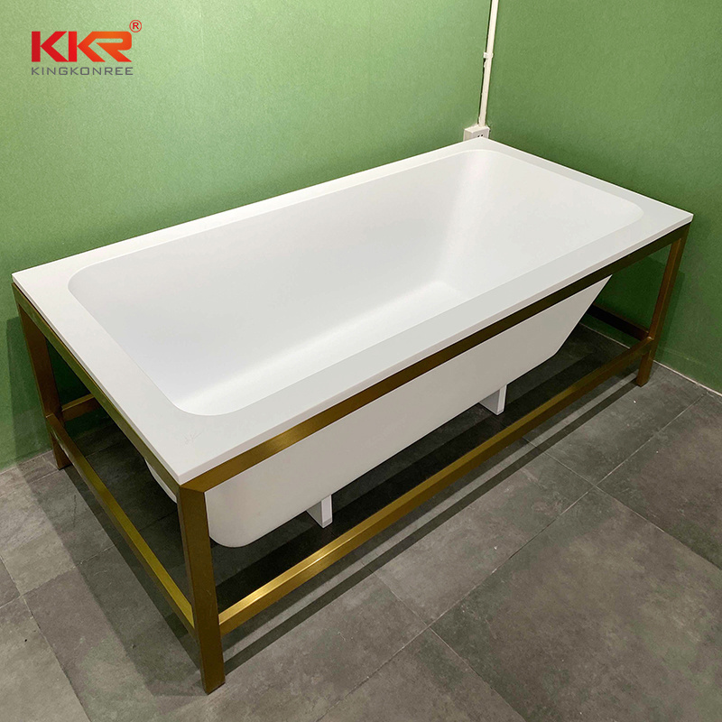 Acrylic solid surface bathtub freestanding bathtub hammock bathtub for fat people