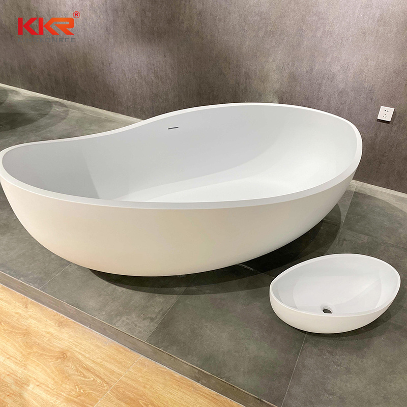 Acrylic solid surface bathtub freestanding bathtub hammock bathtub for fat people