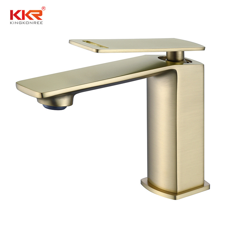 Bathroom Filler Stainless Steel Gold Black Silver Floor Mount Washbasin Faucet With  Mixer Upc Tap