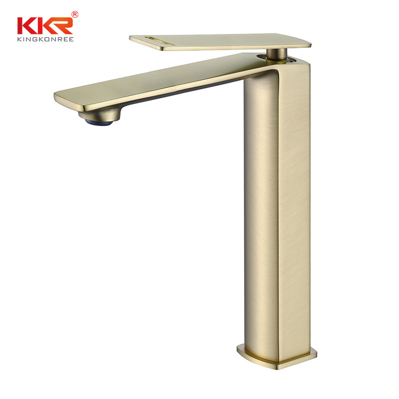 Bathroom Filler Stainless Steel Gold Black Silver Floor Mount Washbasin Faucet With  Mixer Upc Tap