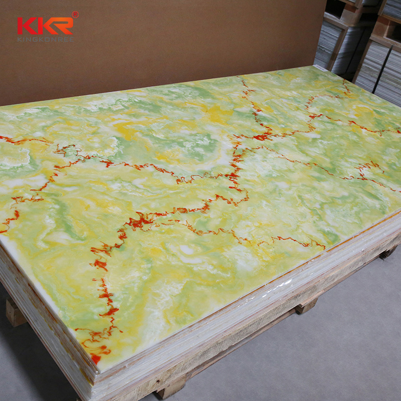 Translucent alabaster slab ,translucent resin sheets ,transparent solid surface wall panel