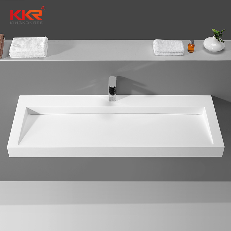 Solid surface stone bathroom wash basin vanity bathroom sinks