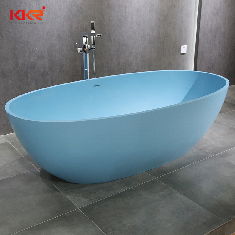 Solid surface freestanding tubs new design vertical bathtub resin composite bathtub