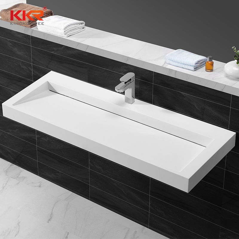 Solid surface stone bathroom wash basin vanity bathroom sinks