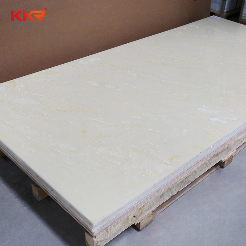 Translucent alabaster slab ,translucent resin sheets ,transparent solid surface wall panel