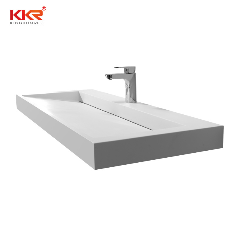 Solid surface stone bathroom wash basin vanity bathroom sinks