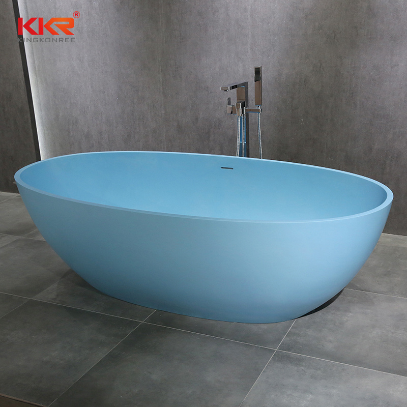 Solid surface freestanding tubs new design vertical bathtub resin composite bathtub