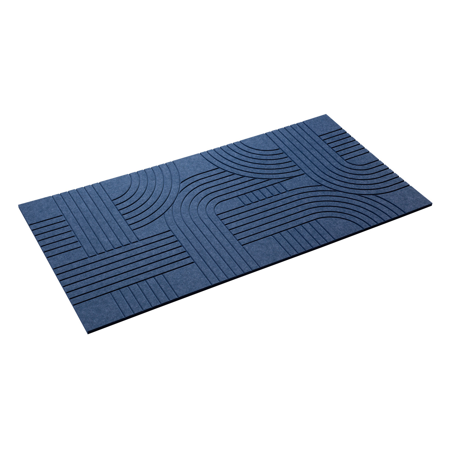 Sound Absorption Material Acoustic Felt Grooved PET Acoustic Panel