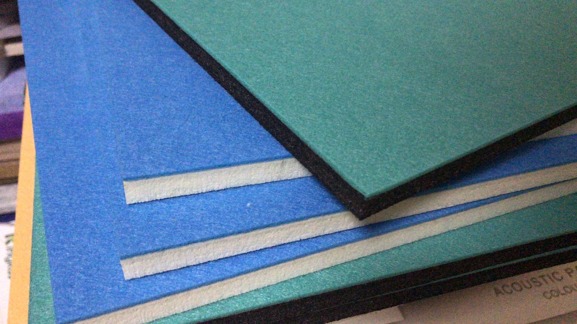 3mm Pet Acoustic Felt 9mm Pet Acoustic Panel Composition Acoustic Panel for Pinboard