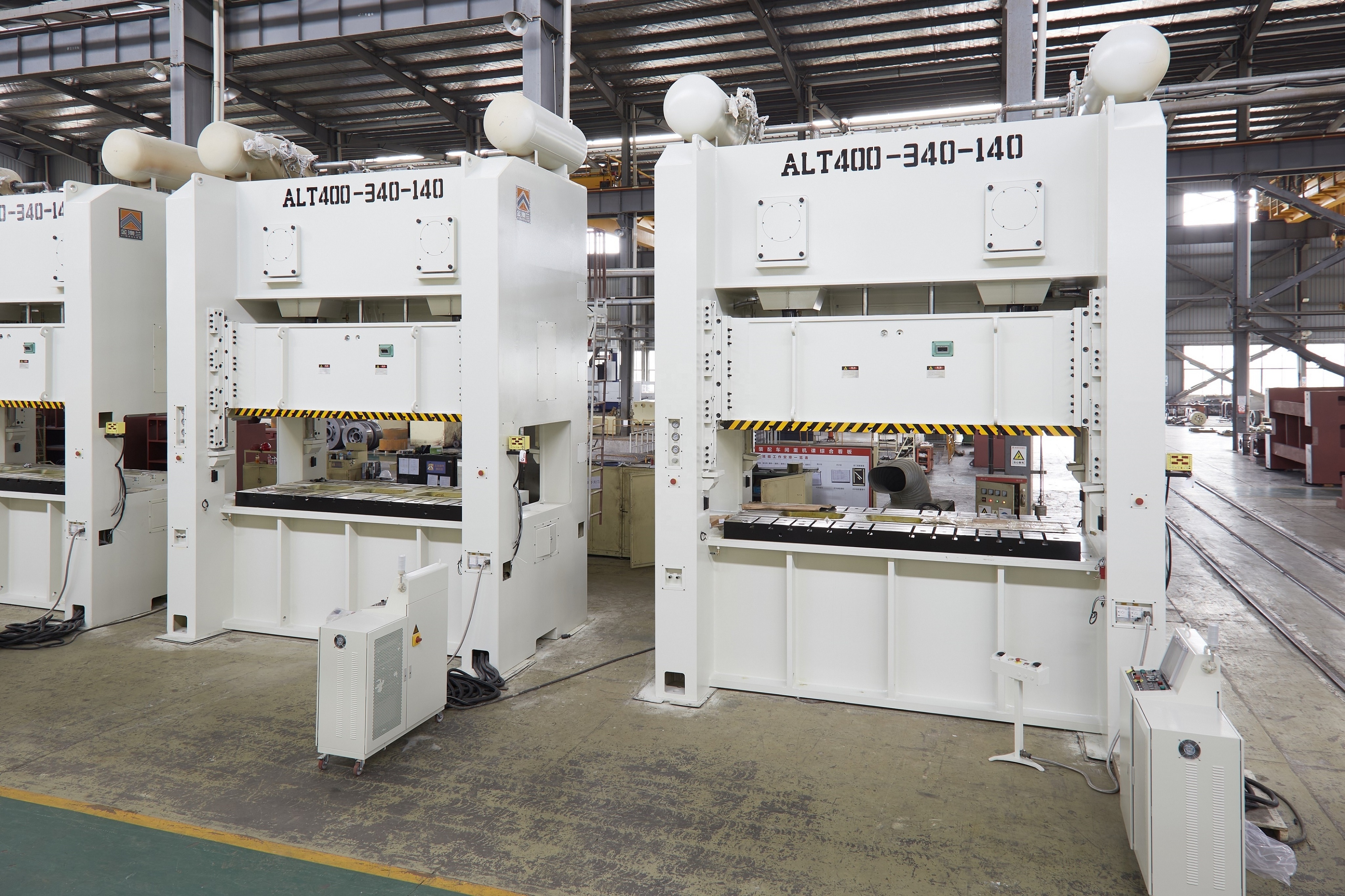 400ton Power Press Machine Fully Automatic Air Conditioner Aluminum Housing production line