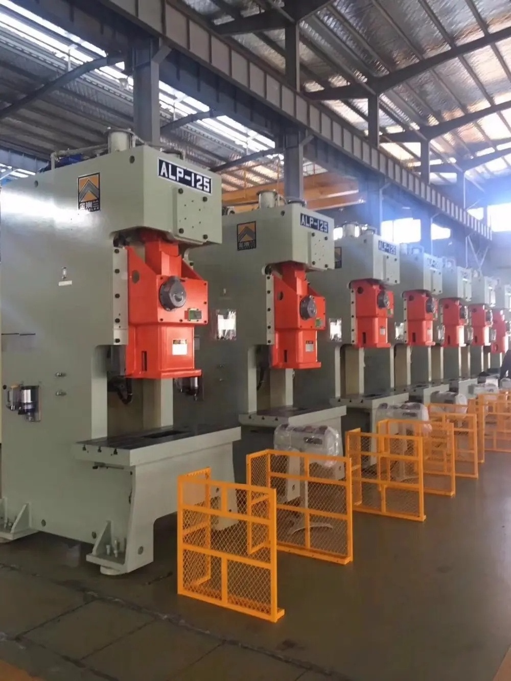 125ton Power Press Single Crank C Frame Sheet Metal Punching Press for Sale