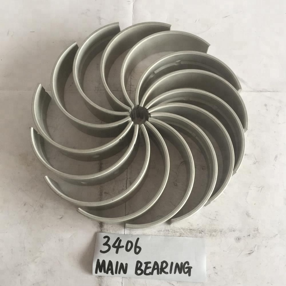 Hot sell excavator engine parts 3406 main bearing 4W5492