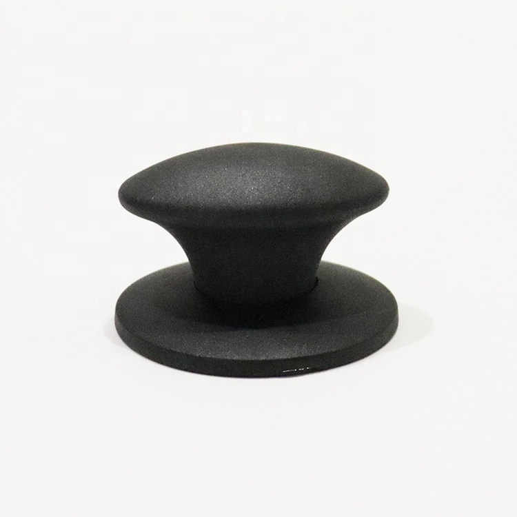 Removable Bakelite Knob Heat Resistant Black Pot Lid Pan Slide Pot Knob Glass Lid Handles Knobs