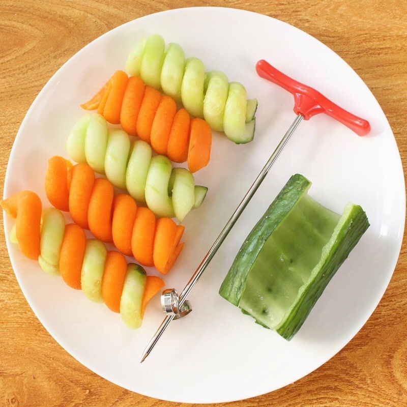 Manual Potato Carrot Cucumber Knife Creative Fruit Vegetable Spiralizer Vegetable Slicer