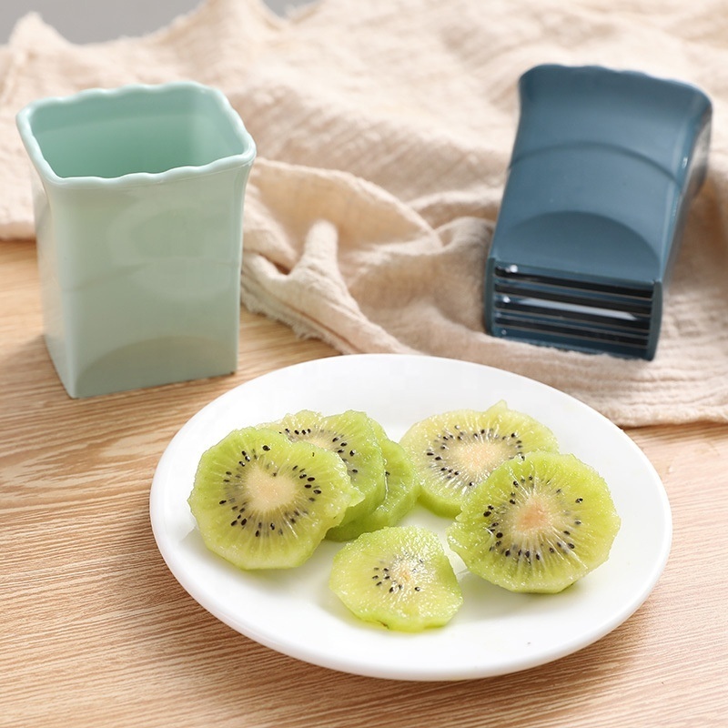 Stainless Steel Strawberry Banana Kiwi Slicer Egg Cutter