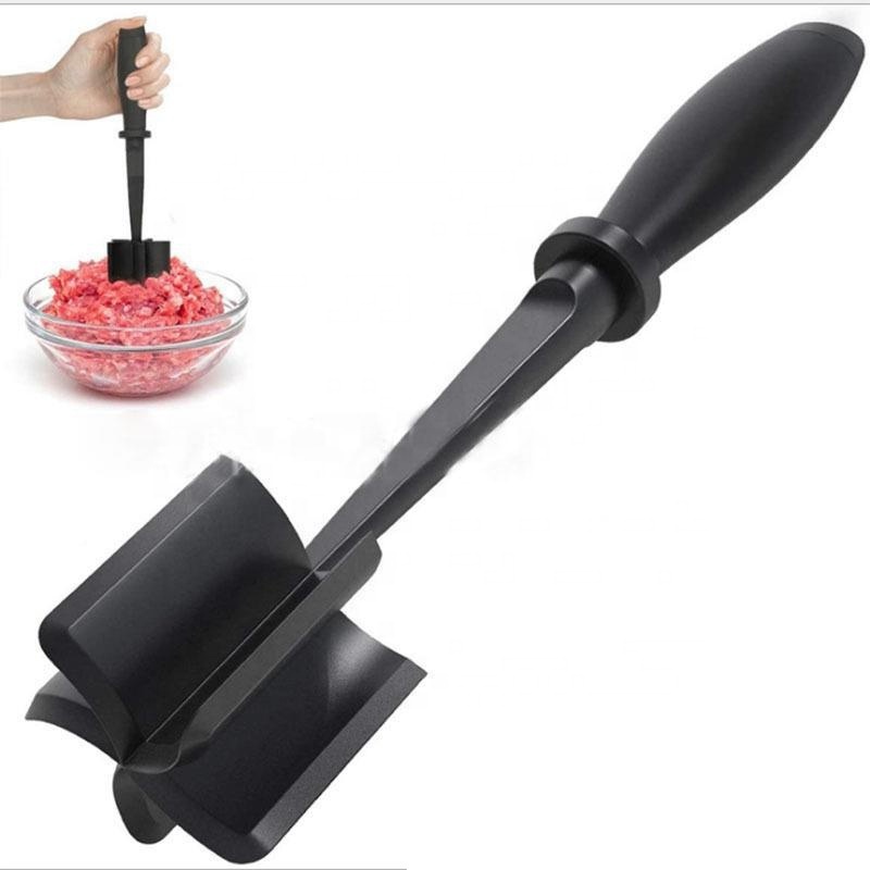 Kitchen Manual Meat Mashing Tool Hamburger Ground Beef Spatula Meat Chopper