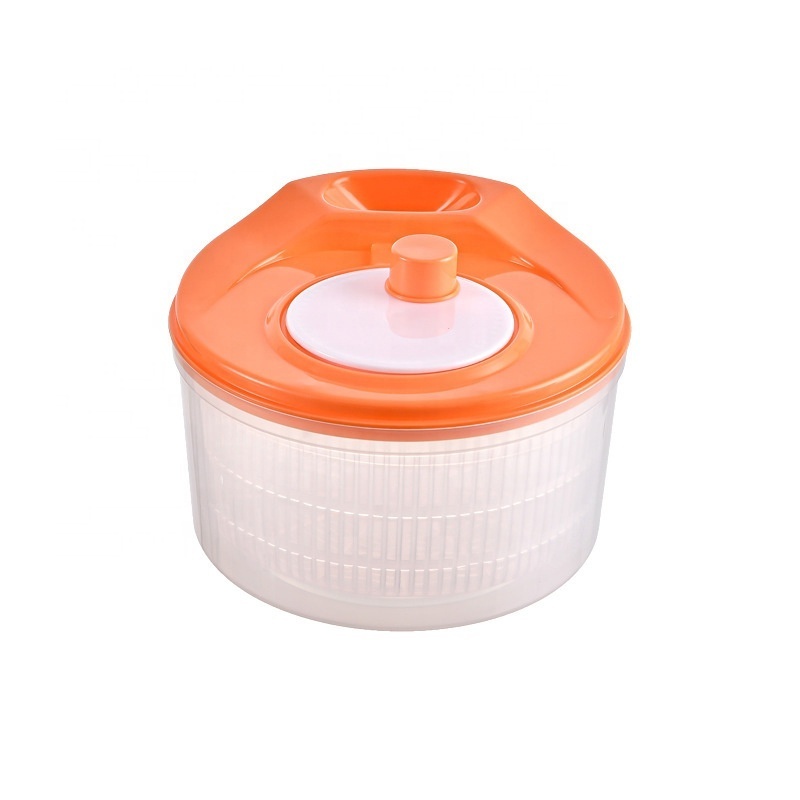 Kitchen Quick Dryer Manual Drying Basket Leafy Fruit Washer Choppers Vegetables Salad Spinner