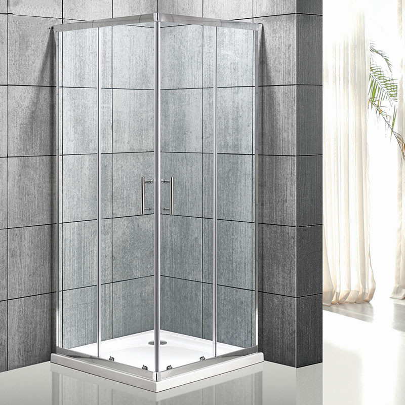 1200*2000*2000mm modern corner shower door accessories simple glass shower room set