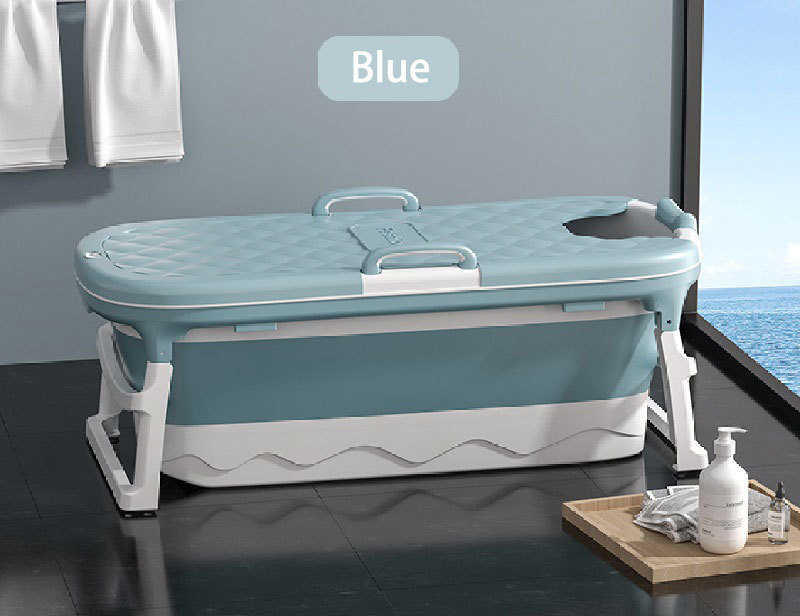 D Aoclear Massage Home Use Sauna Large Bath Tub Freestanding Bathroom Adult Folding Bath Tub Portable Foldable Bathtub