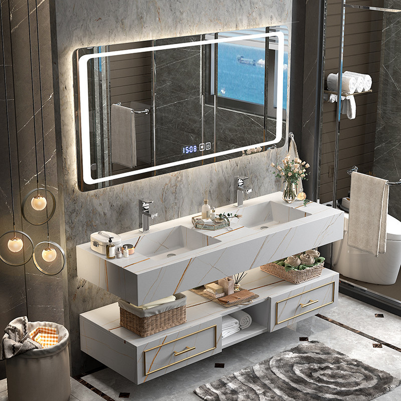 Factory wholesale luxury European bathroom vanities selling cheap used bathroom vanity cabinets bathroom furniture