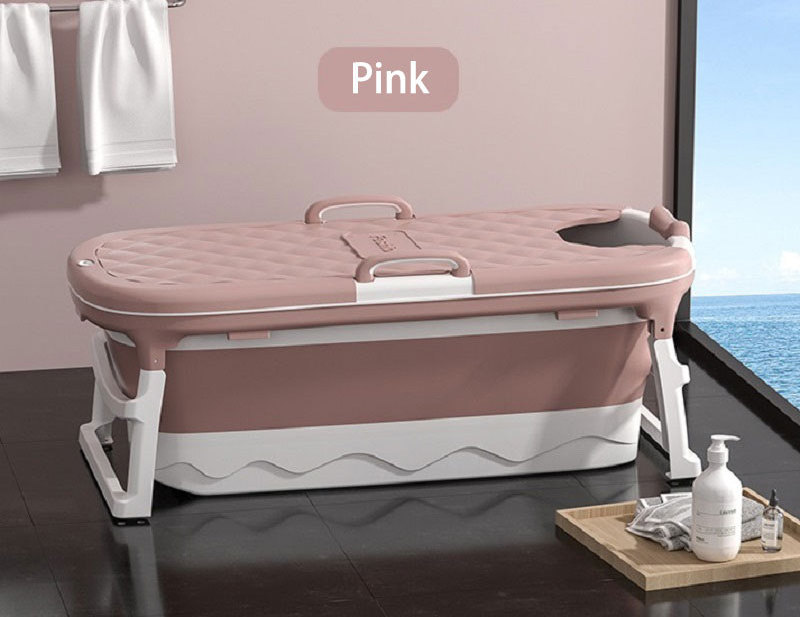 D Aoclear Massage Home Use Sauna Large Bath Tub Freestanding Bathroom Adult Folding Bath Tub Portable Foldable Bathtub