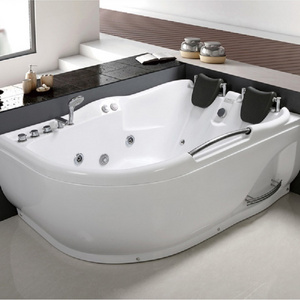 Large Big Soaking Deep  Drop In Acrylic Air Massage Jetted  Whirl Tub Fiberglass Freestanding Square Oval Bathtub