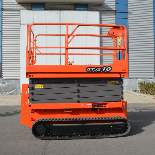 Qiyun Kinglift window cleaning lift self propelled scissor lift scissor lift with sliding platform