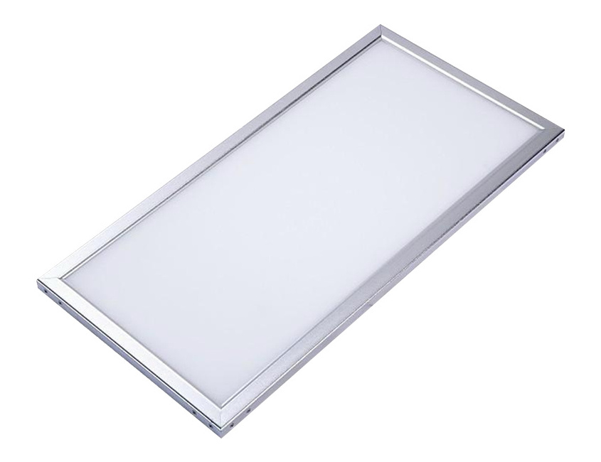 2x4' LED Flat Panel Light 50W Recessed Drop Ceiling Light Troffer 4000K White EDGE-LIT Lighting 5952 Lumens Dimmable