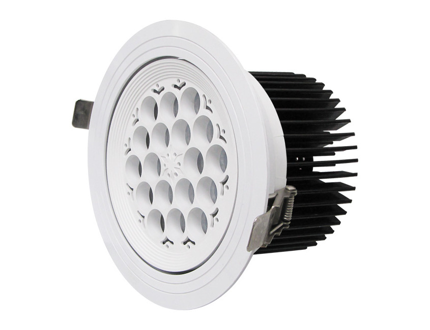 jewelry shop light 6 Inch Super Bright LED Recessed Ceiling Light 6500K Dimmable No-Flicker Downlight High Lumens