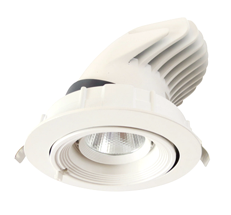 COB LED Recessed Fixture Ceiling Downlight Lamp Bulb gimbal led lights recessed adjustable led downlight