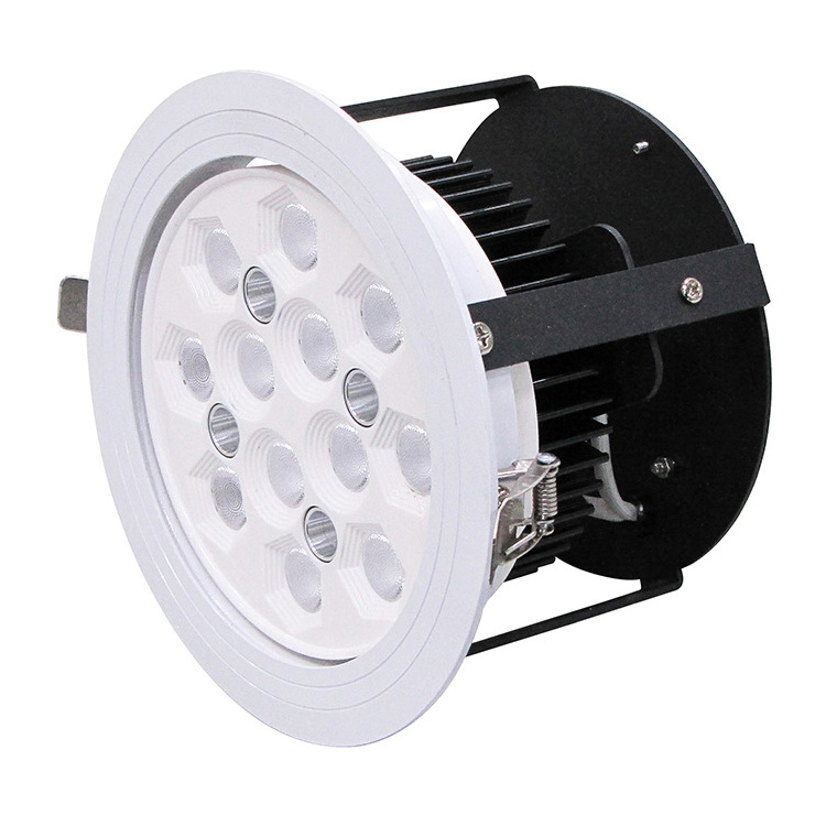 jewelry rotating light 5/6 Inch LED Recessed Downlight Baffle Trim  5000K Daylight Simple Retrofit Installation