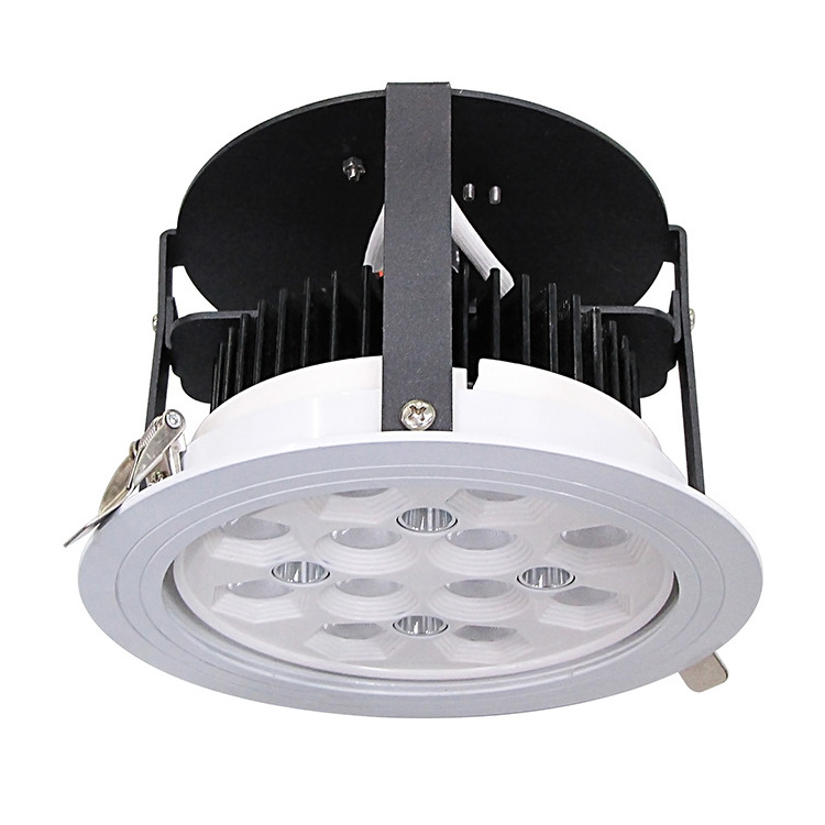 jewelry rotating light 5/6 Inch LED Recessed Downlight Baffle Trim  5000K Daylight Simple Retrofit Installation