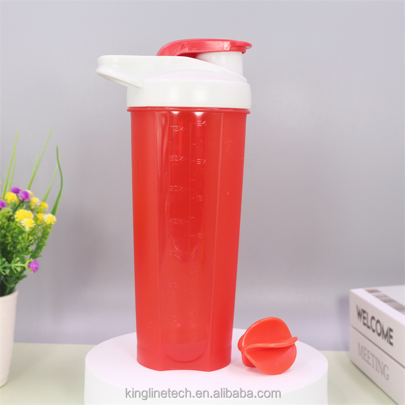 Custom Shaker Bottle Machine Large Capacity 700ml Water Shaker Bottles