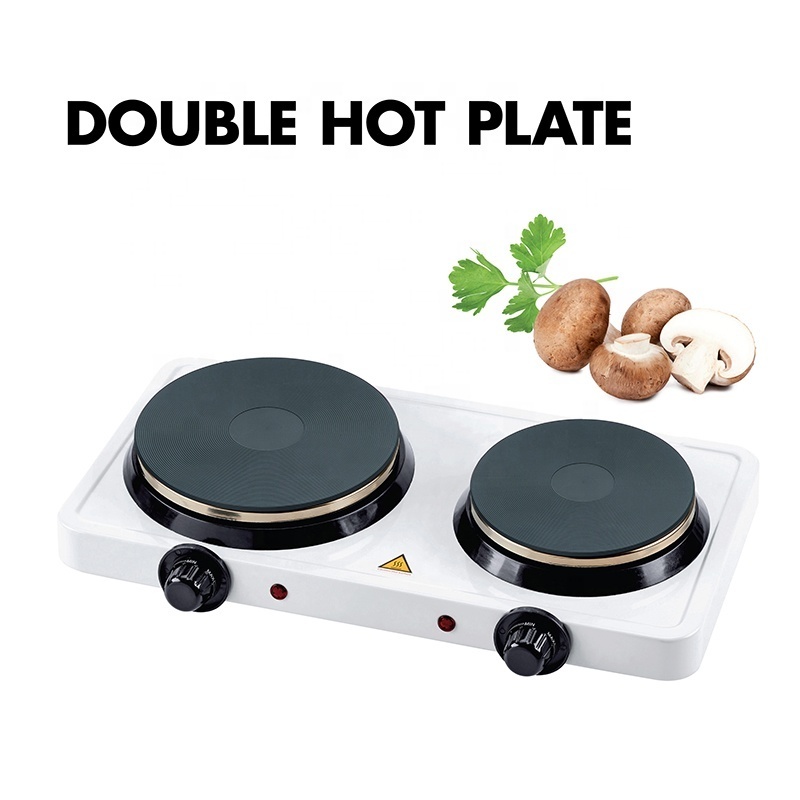 Portable Dual Electric Stove 2500w Two Burners Electric Hot Plate