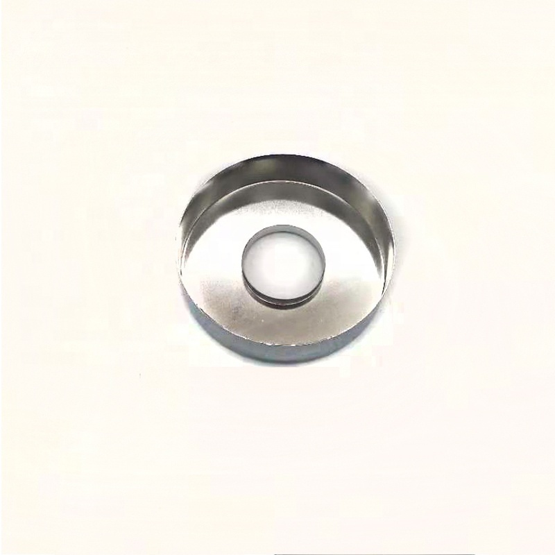 Angle Valve Hole Decoration 70mm 23mm Stainless Steel Round Metal Cold Water Faucet Cover