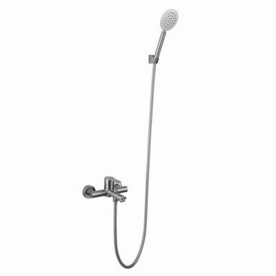 Wall Mounted 304 Stainless Steel Bathroom Hand Shower Faucets Set Bathtub Shower Mixer Set with Hand Shower