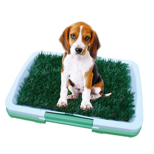 Hot Sale Small Pet Toilet Pads with Artificial Grass Indoor Dog Toilet