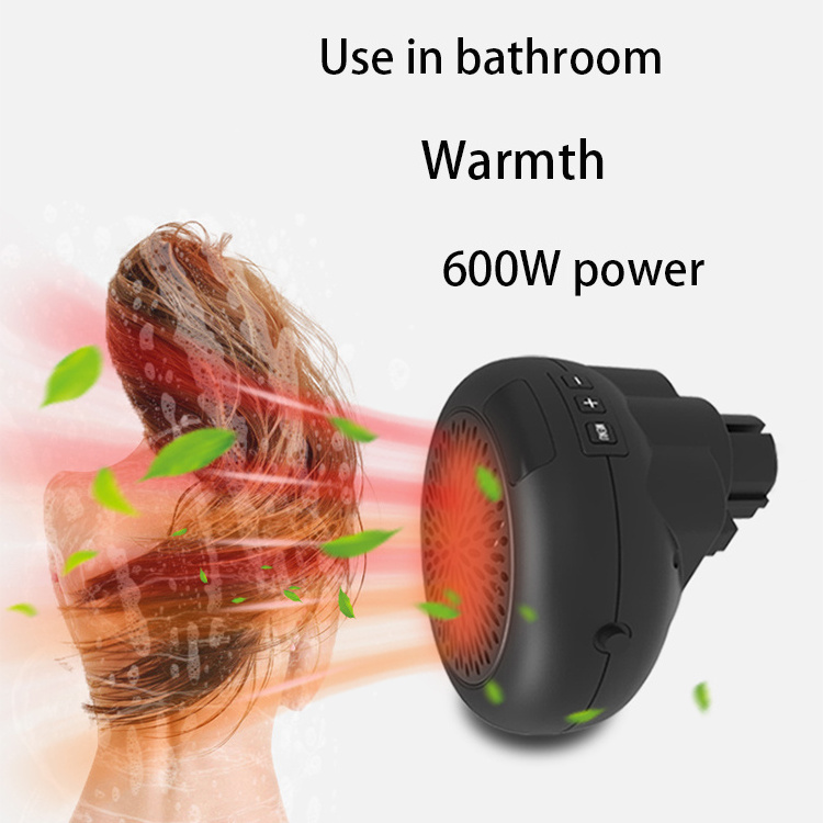 2020 Flexible Micro Handy Switch Indoor Portable Fan Electric Room Blower Infrared Wall Panel Warm Air Heater