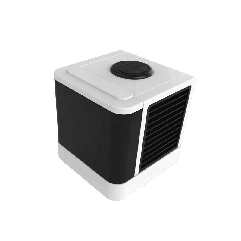 Household Electric 7 Color Led 430ML Ice Water Evaporative Humidifier Personal Aircooler Conditioner Portable Mini Air Cooler