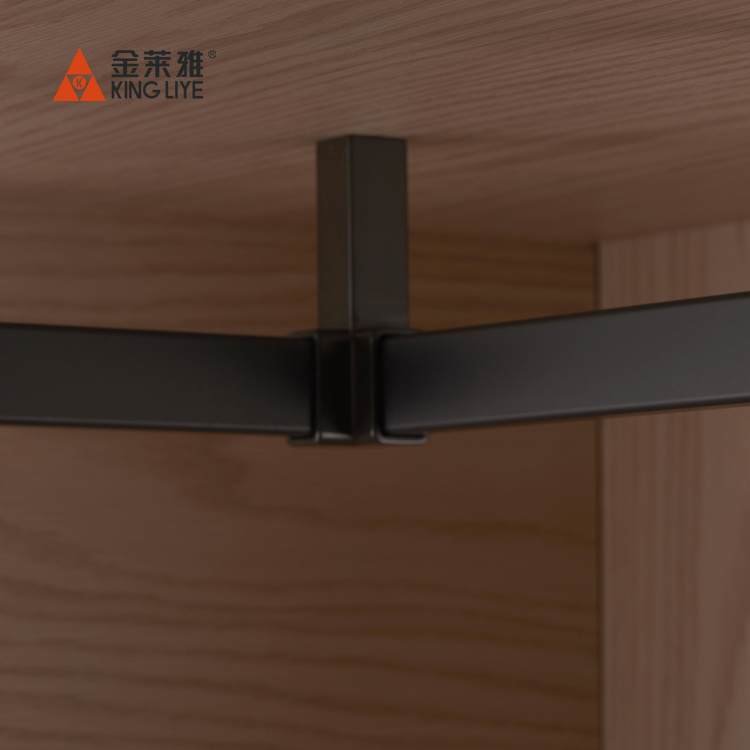 Wardrobe Rail for Walk in Closet Cabinet Accessories Heavy Duty Closet Rod