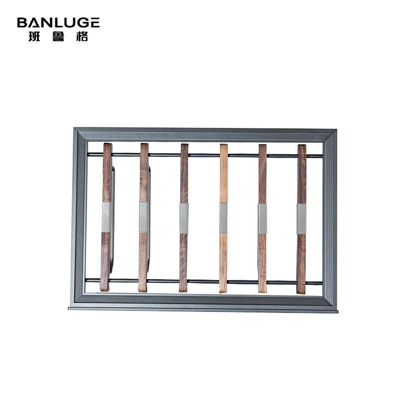 BANLUGE Series Furniture Wardrobe Accessories Closet Free Standing Pull Out Pants Rack with movable bars