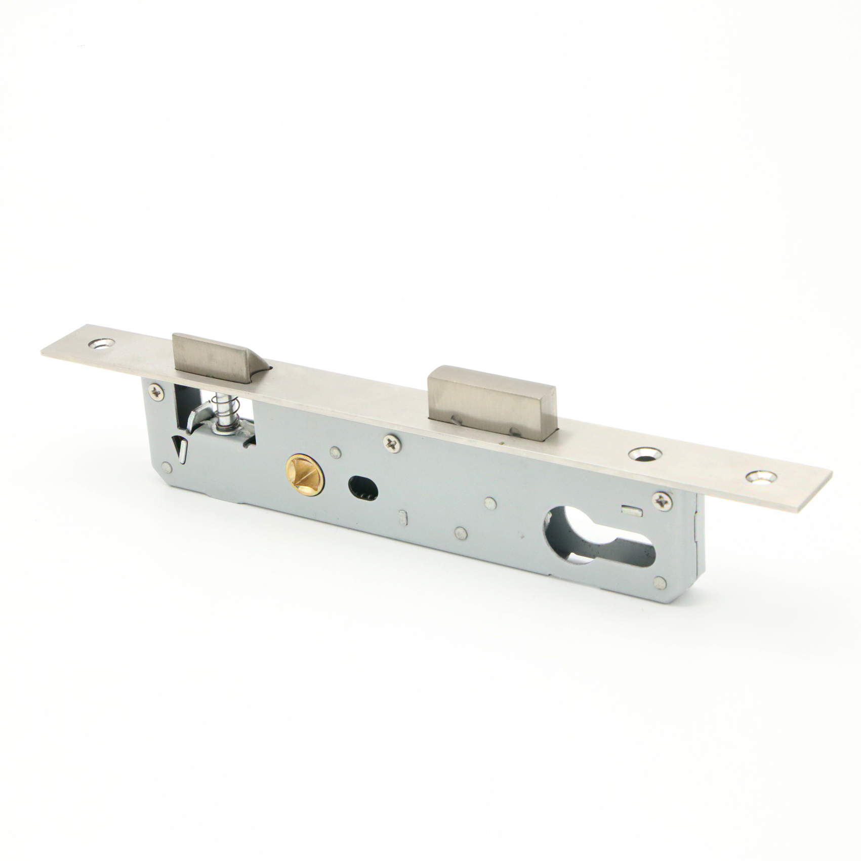 85mm center 25mm backset narrow mortise lock aluminum door lock Narrow Profile door lock