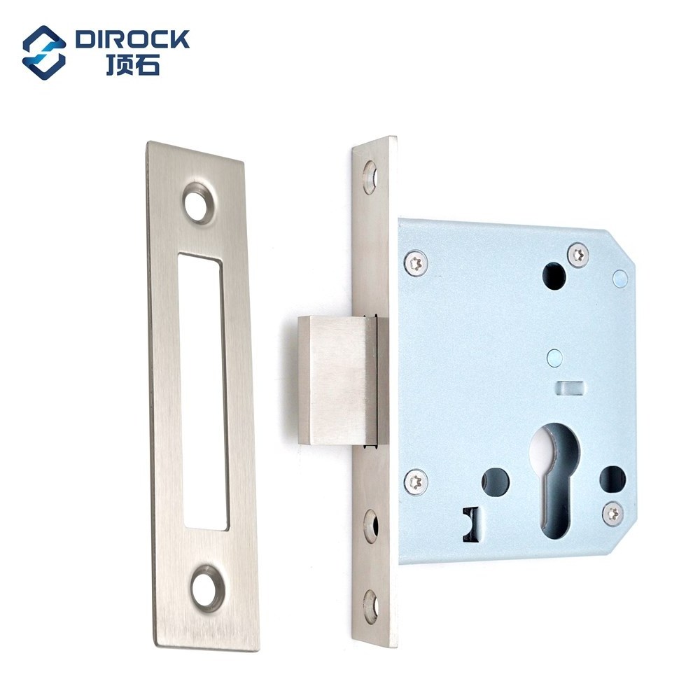 DIN18251 Standard High Quality 55mm Backset Fireproof Small Size Mortise Deadbolt Lock Body