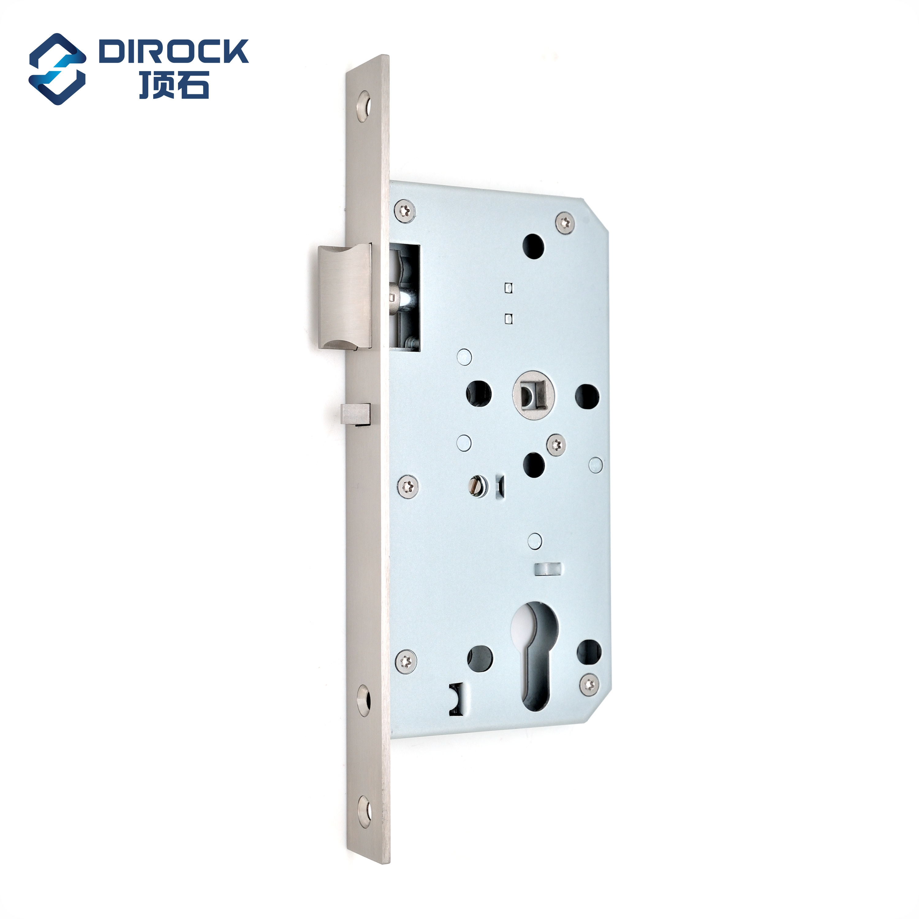 Dirock brand En12209 Din18251 stainless steel classroom mortise lock 5572CR