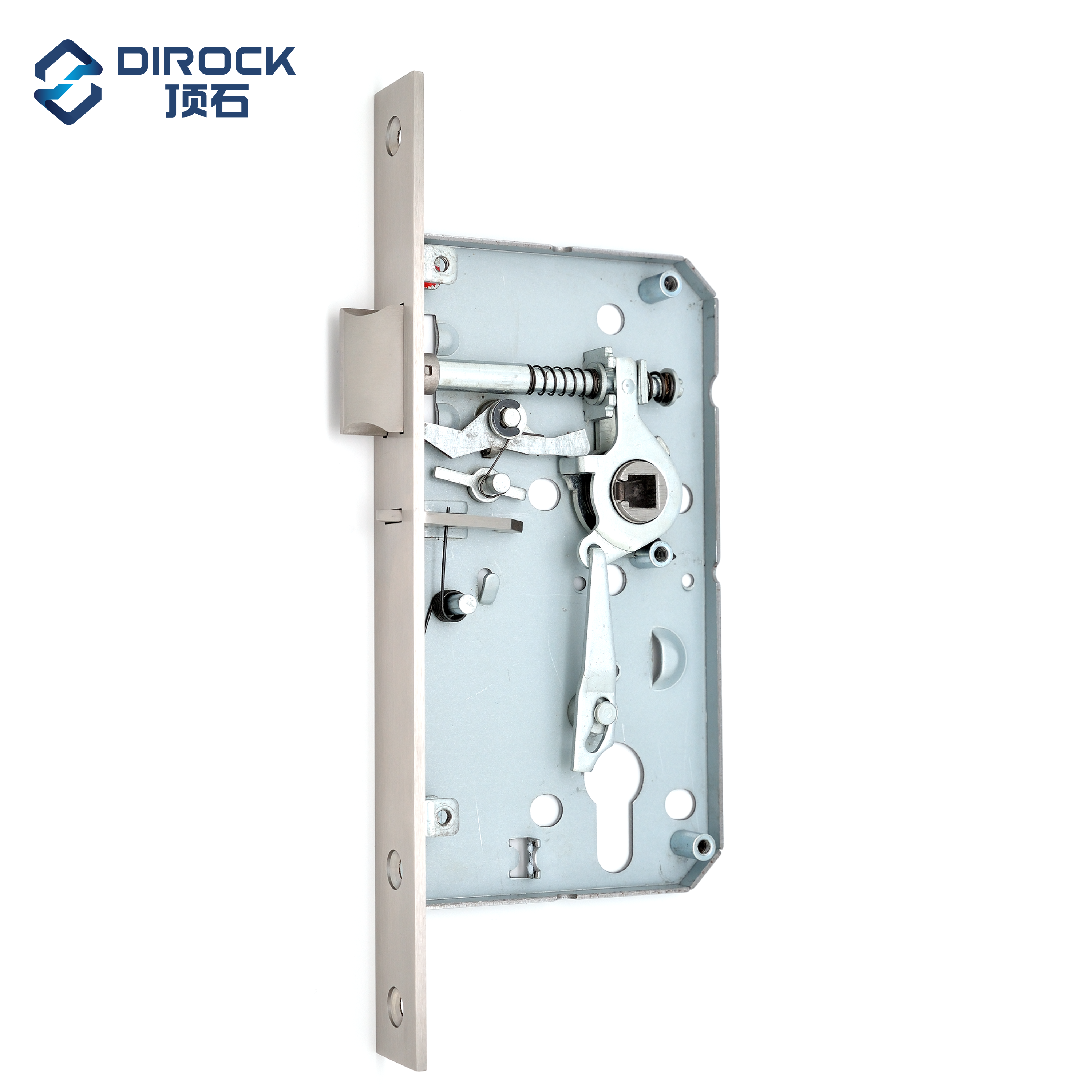 Dirock Brand High Quality Night Latch Door Lock body hot sale DIN standard Euro profile cylinder EN 12209 6572ZN mortise lock