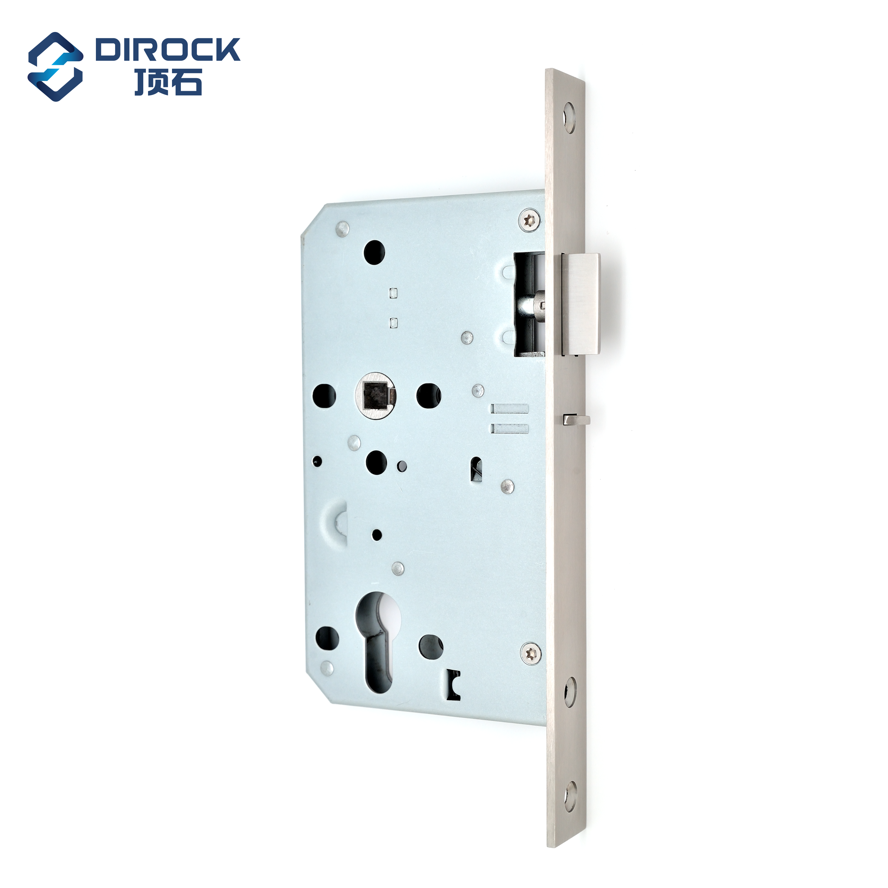 Dirock Brand High Quality Night Latch Door Lock body hot sale DIN standard Euro profile cylinder EN 12209 6572ZN mortise lock