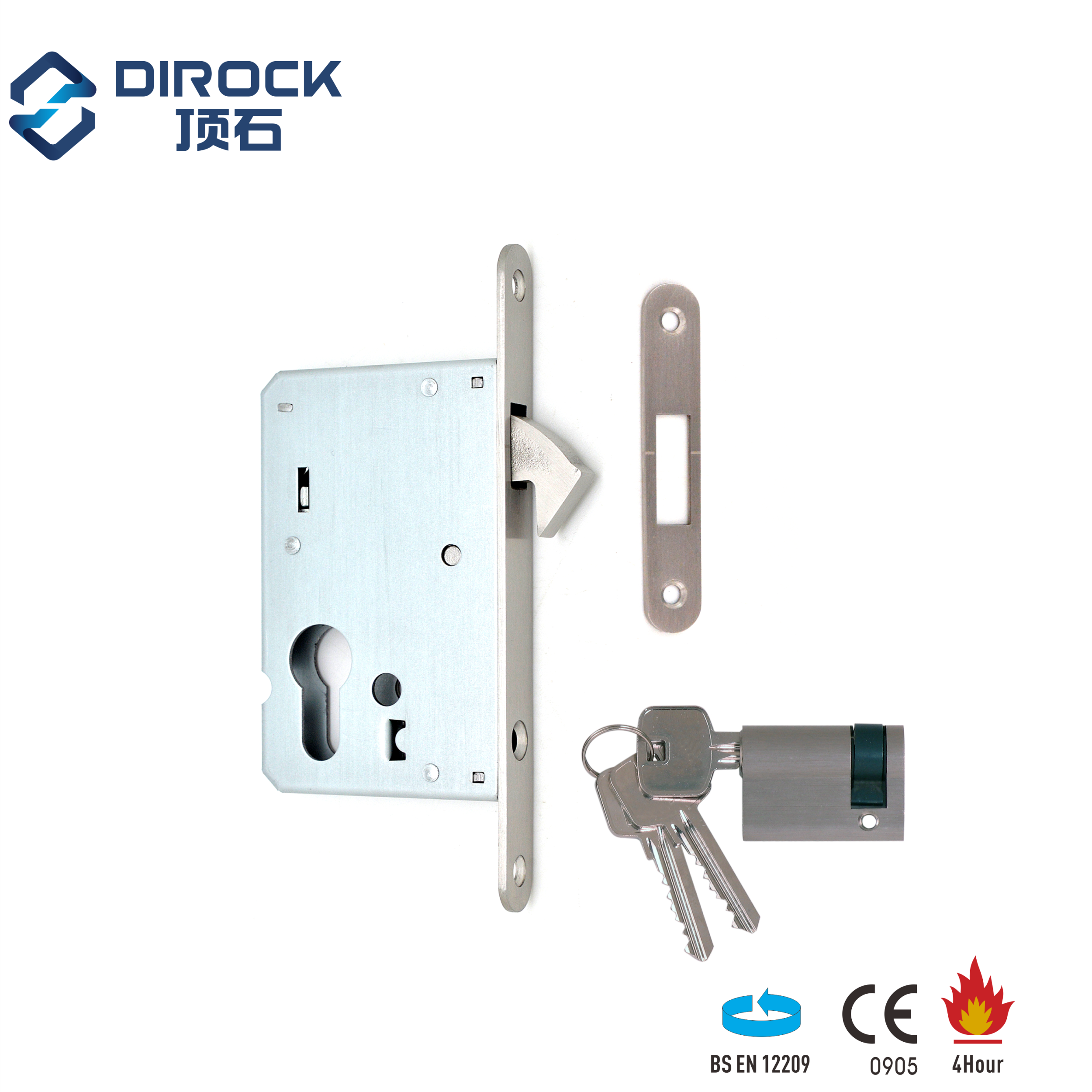 Sliding glass door lock sliding door hook lock toilet lock