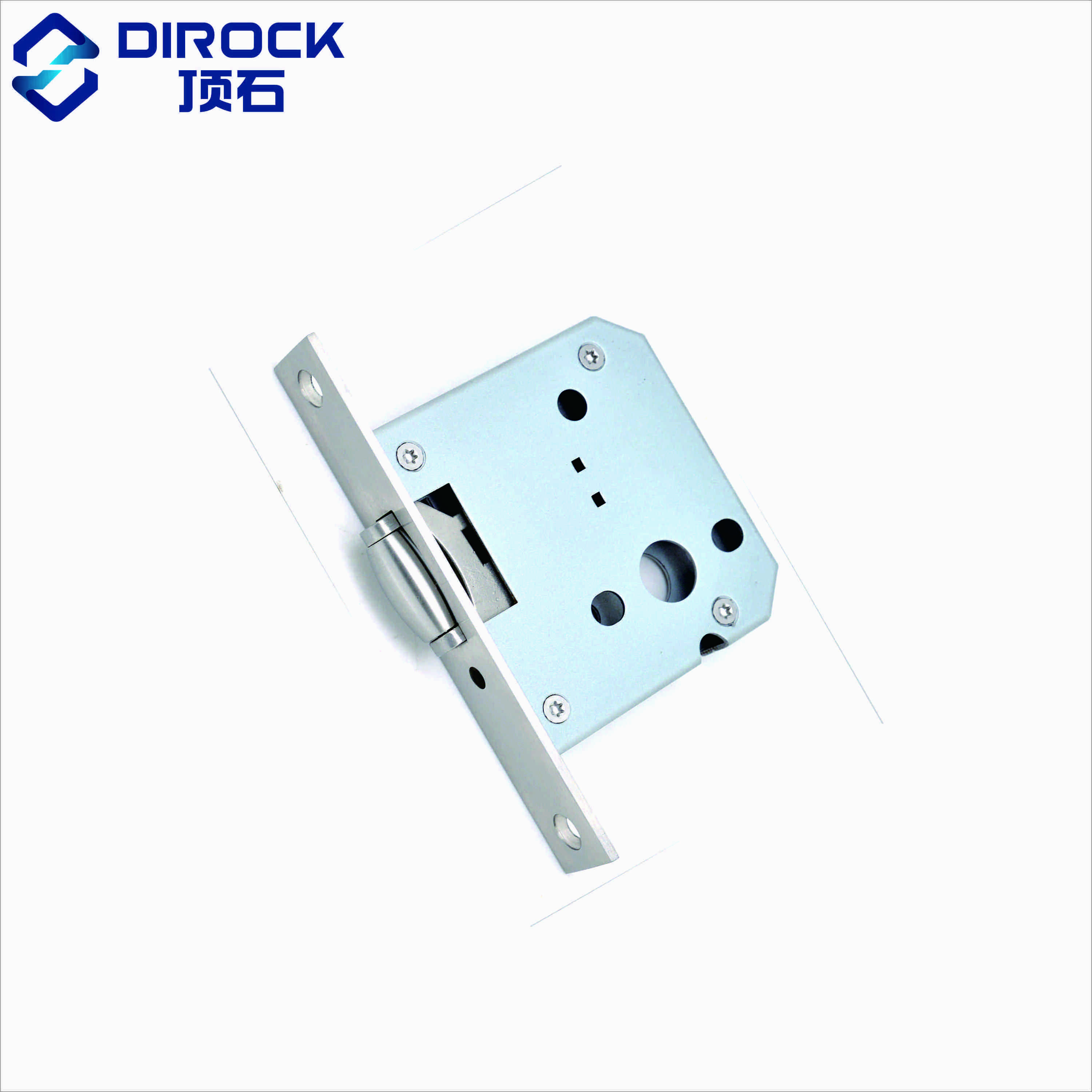 Stainless Steel Mortice ball latch Lockset small thin lock with roller passage lock