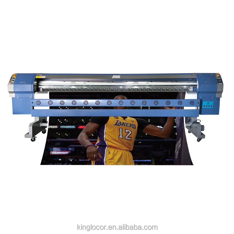 3.2m wall printer high resolution digital printers printing machine 4/8 print heads banner printer machine